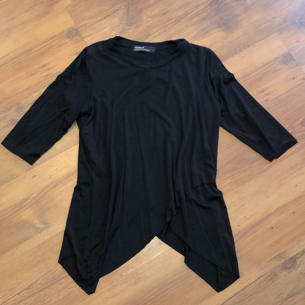 Benjamin Jay super soft modal cross front tee M